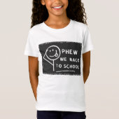 We gaan terug naar school t-shirt (Voorkant)