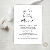 We gaan trouwen, Elopement Dinner Dancing I Kaart