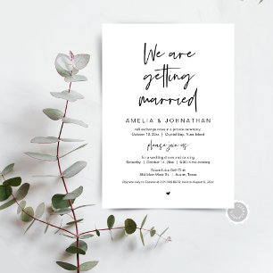 We gaan trouwen, Elopement Dinner Dancing Kaart