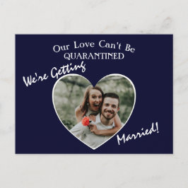 We Gaan Trouwen Klein Huwelijk Aankondigingskaart