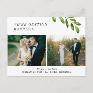 We gaan trouwen met Save the Date Briefkaart