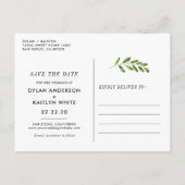 We gaan trouwen met Save the Date Briefkaart (Achterkant)