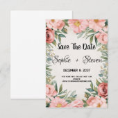 We gaan trouwen! Save the date (Voorkant / Achterkant)