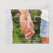 We Gaan Trouwen Trouwkaart Save the Date Foto Aankondigingskaart (Voorkant)