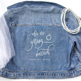 We gaan trouwen, Verloving Jean Denim Jacket