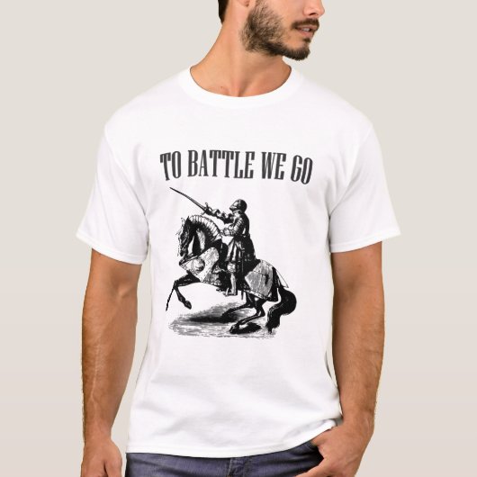 We gaan vechten t-shirt (Voorkant)