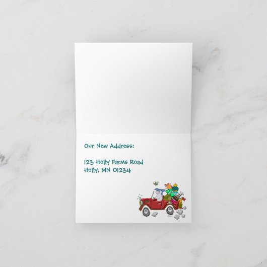 We gaan verhuizen! aankondiging (Binnen)