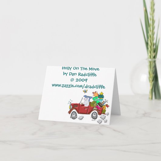 We gaan verhuizen! aankondiging (Achterkant)