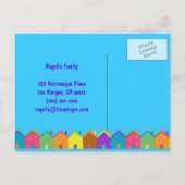 We gaan verhuizen! Aankondiging Kaart (Achterkant)