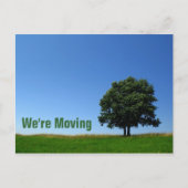 : we gaan verhuizen aankondigingskaart (Voorkant)