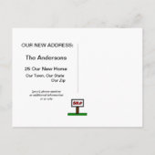 We gaan verhuizen aankondigingskaart (Achterkant)