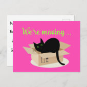 We gaan verhuizen briefkaart (Voorkant / Achterkant)