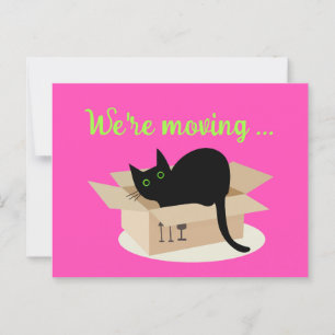 We gaan verhuizen briefkaart