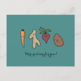 "We gaan voor je stemmen!" Briefkaart