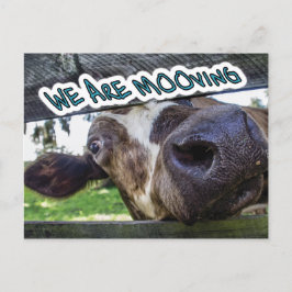 We gaan vooruit briefkaart