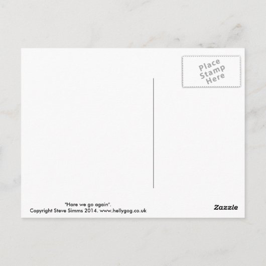 We gaan weer. briefkaart (Achterkant)