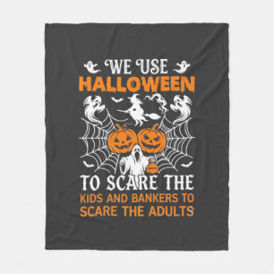We Gebruiken Halloween Verschrikkelijke Geest Pomp Fleece Deken