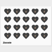 We Gebruiken Halloween Verschrikkelijke Geest Pomp Hart Sticker (Vel)