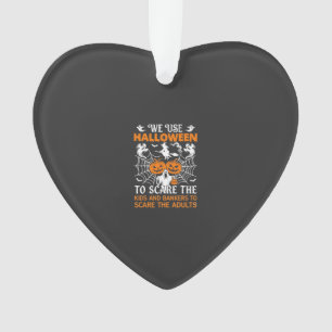 We Gebruiken Halloween Verschrikkelijke Geest Pomp Ornament