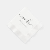 We gebruiken kalligrafie voor weddenschappen servet (Hoek)