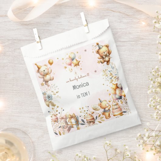 We geloven bijna, royal tedddy beer kinderen verja bedankzakje (Geknipt)