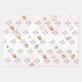 We geloven bijna, royal tedddy beer kinderen verja inpakpapier vel (Voorkant 3)