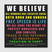 We geloven Magnet (Voorkant)