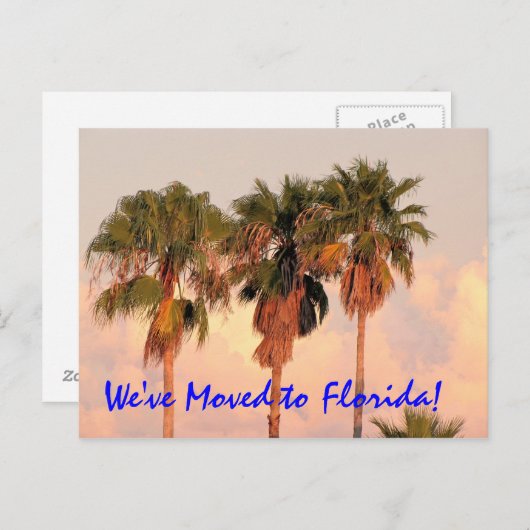 We gingen naar Florida Post Kaart (Voorkant / Achterkant)