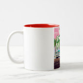 We gingen naar Miami Tweekleurige Koffiemok (Links)