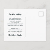 We gingen naar ons Happy Place Holiday New Address Aankondigingskaart (Achterkant)