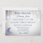 We gingen op het Baby shower van een Star Boy. Kaart (Achterkant)