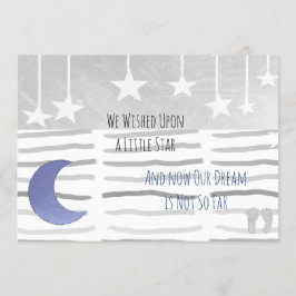 We gingen op het Baby shower van een Star Boy. Kaart