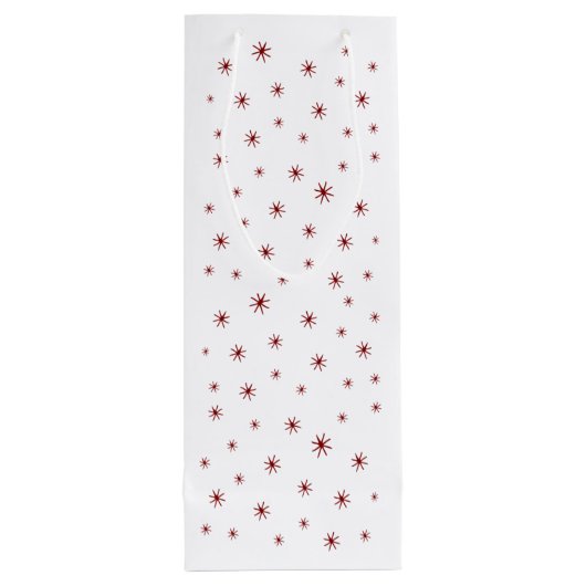 We gisten om samen Punny te zijn Wijn Cadeautas (Achterkant)