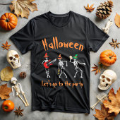 We go partying with friends t-shirt