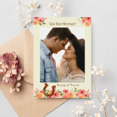 We Got Hitched Elopement Foto Aankondiging
