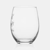 We Got Married Drinkware Set Wijnglas Zonder Voet (Links)