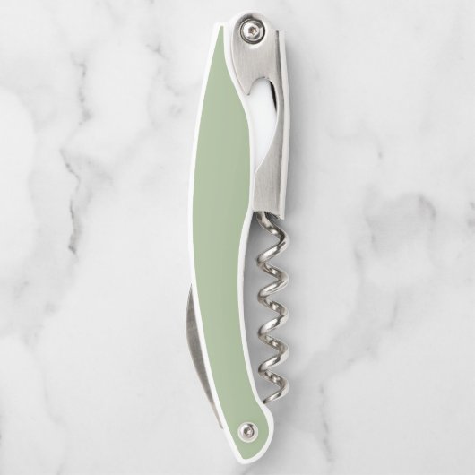 We Got Married Green Corkscrew Kurkentrekker (Achterkant)