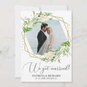 We Got Married Groene Vluchttenue Aankondiging (Voorkant)