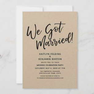 "We Got Married!" Ontvangst van het Casual Script  Kaart