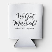 We Got Married White Cooler (Voorkant)