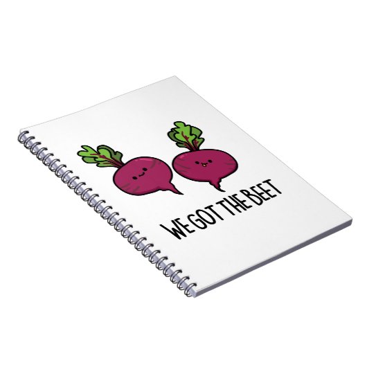 We Got The Beet Funny Vegetable Pun  Notitieboek (Rechterzijde)