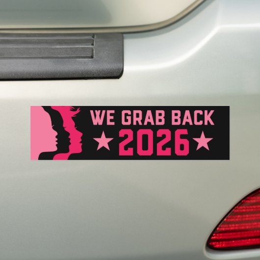 We grijpen terug naar de anti-Trump 2026 Bumpersticker (Op auto)