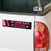 We grijpen terug naar de anti-Trump 2026 Bumpersticker (Op Truck)