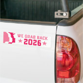 We grijpen terug naar de anti-Trump 2026 Bumpersticker (Op Truck)