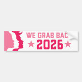 We grijpen terug naar de anti-Trump 2026 Bumpersticker (Voorkant)