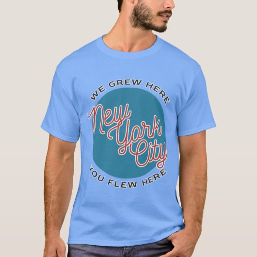We Groeiden Hier T-shirt (Voorkant)