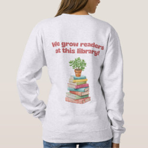 We Groeien Lezers bij deze Bibliotheek Trui