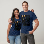 we groeven samen kolen retro cadeau retro t-shirt (Unisex)