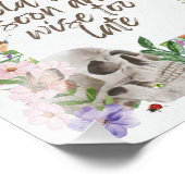 We Grow Old too Soon Foto Afdruk (Hoek)