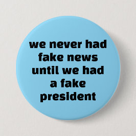 we hadden nooit nepnieuws... ronde button 7,6 cm